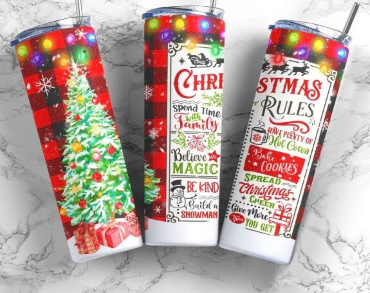 Holiday Tumblers & Cups